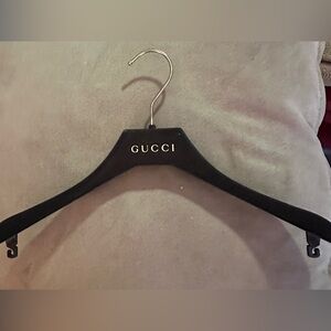 Gucci Brown Velvet Hanger